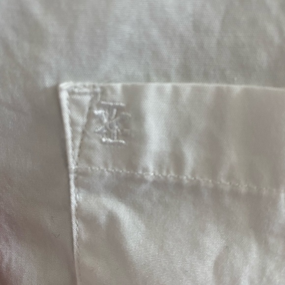 Men’s IZOD Luxury Sport White Dress Shirt - Picture 4 of 5